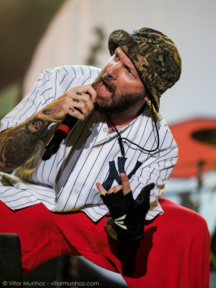Limp Bizkit live at Amnesia Rockfest 2016. Photo: Vitor Munhoz