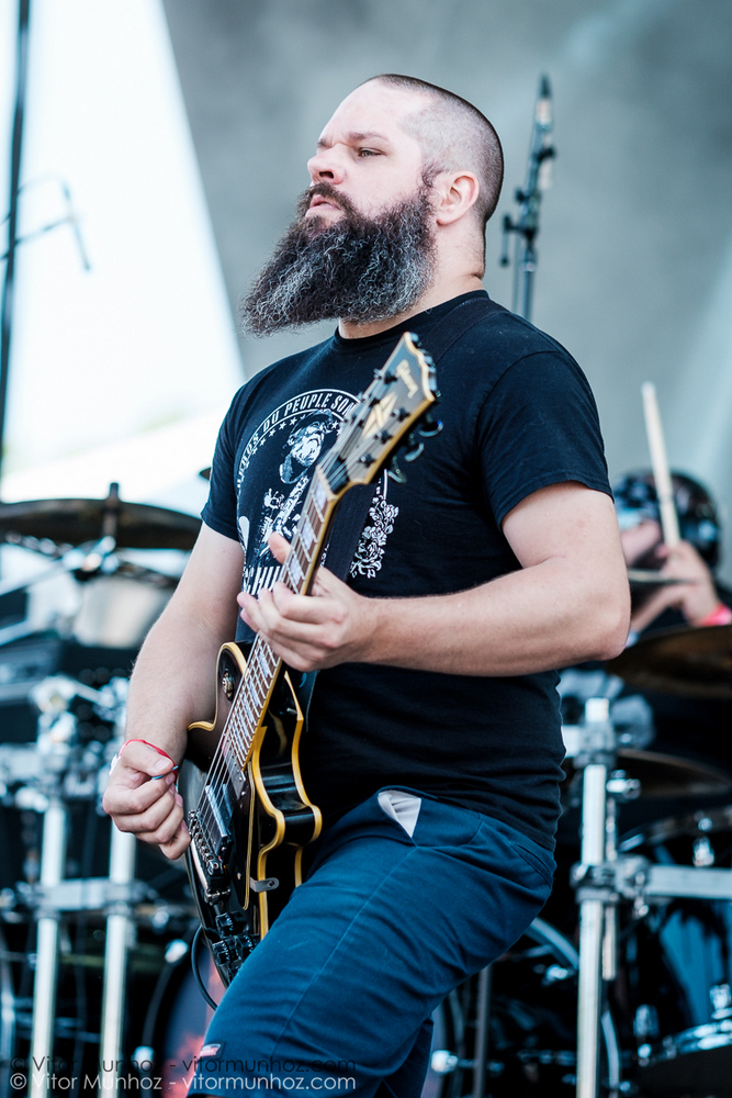 Mass Murder Messiah live at Amnesia Rockfest 2016. Photo © Vitor Munhoz.
