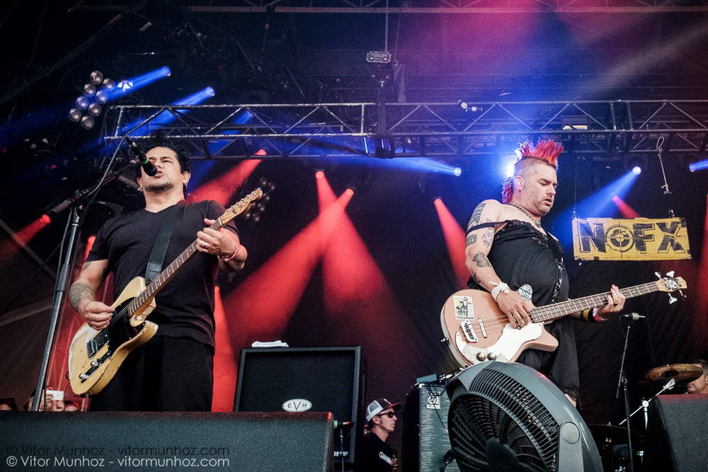 NOFX live at Amnesia Rockfest 2016. Photo © Vitor Munhoz.