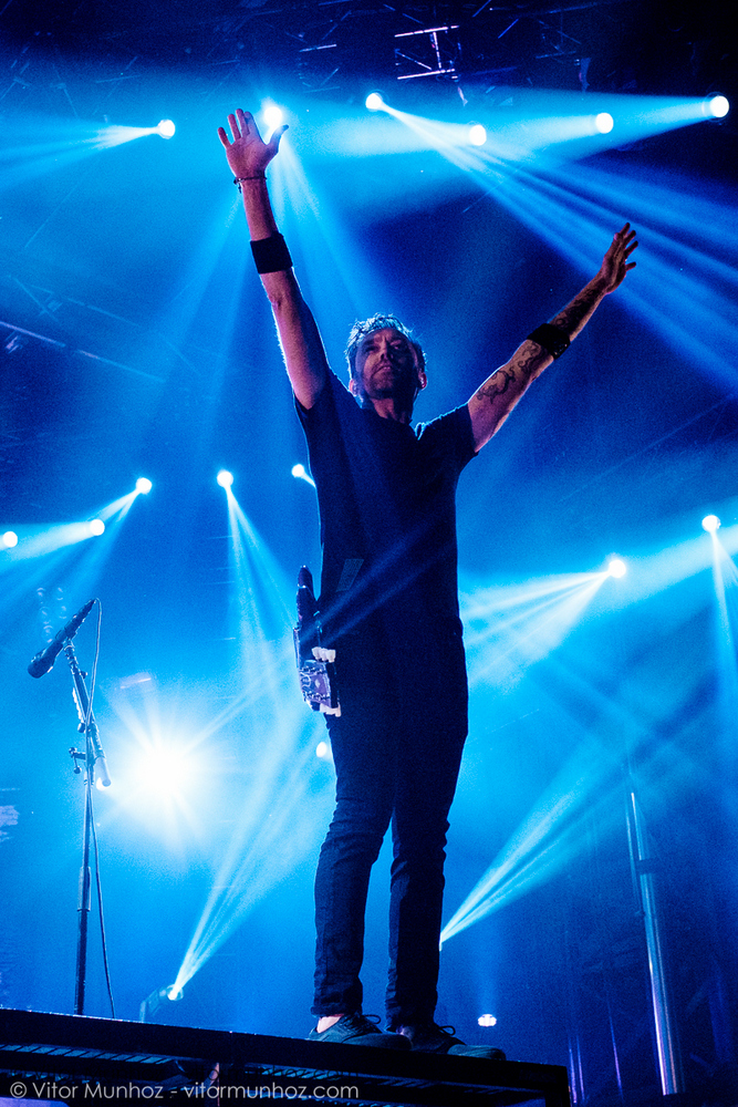 Rise Against live at Amnesia Rockfest 2016. Photo © Vitor Munhoz.