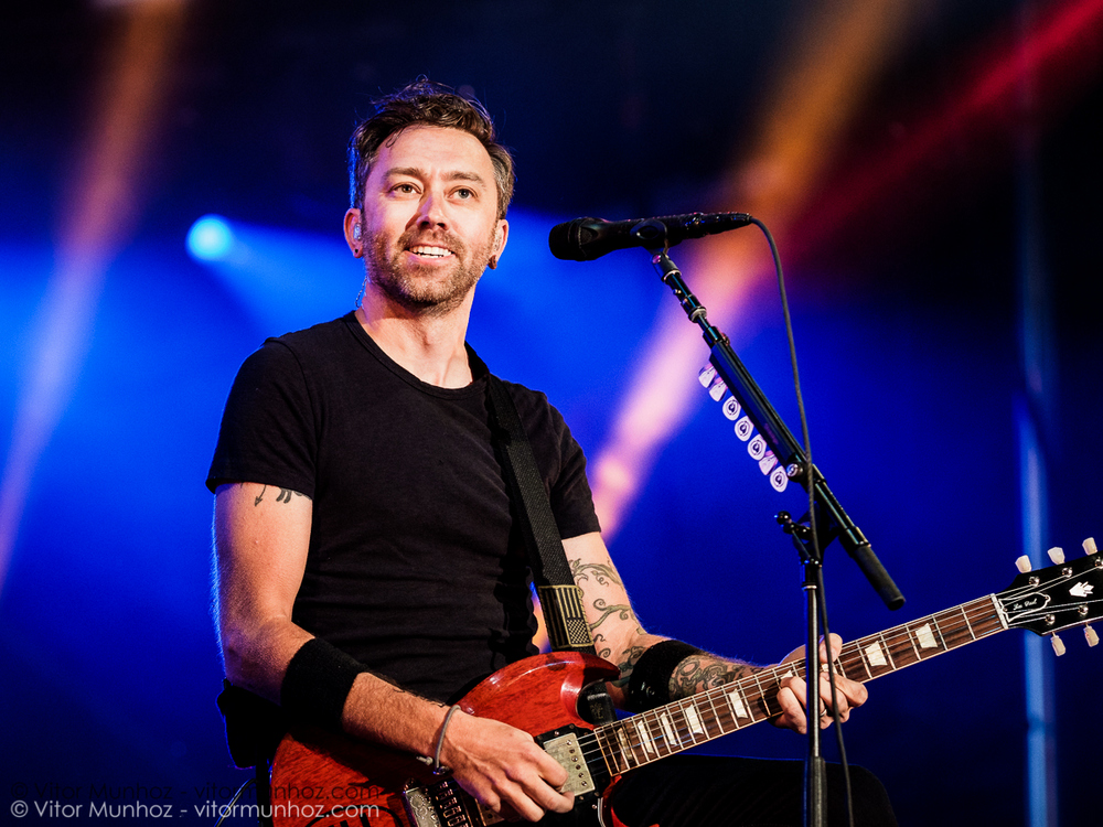 Rise Against live at Amnesia Rockfest 2016. Photo © Vitor Munhoz.