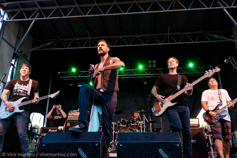 Strung Out live at Amnesia Rockfest 2016. Photo © Vitor Munhoz.