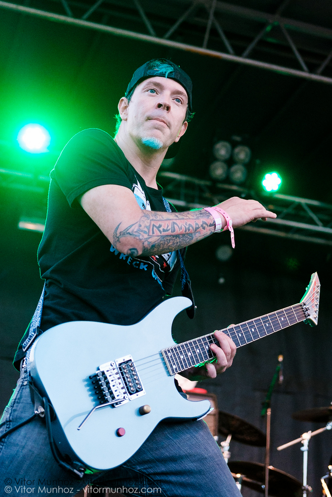 Strung Out live at Amnesia Rockfest 2016. Photo © Vitor Munhoz.