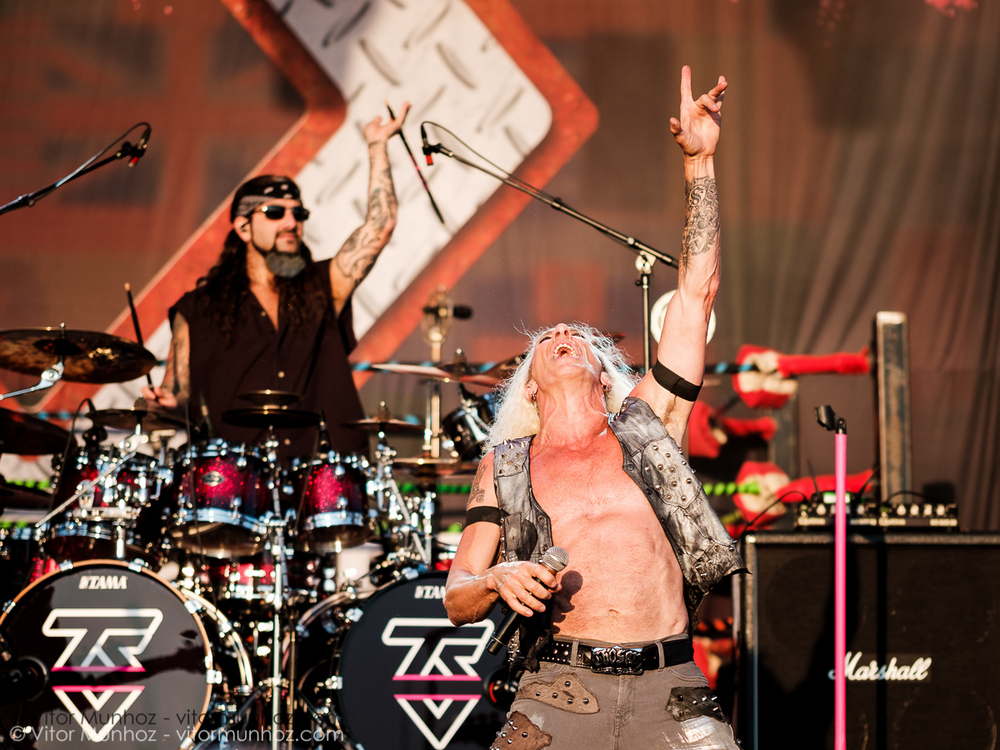 Twisted Sisters live at Amnesia Rockfest 2016. Photo © Vitor Munhoz.