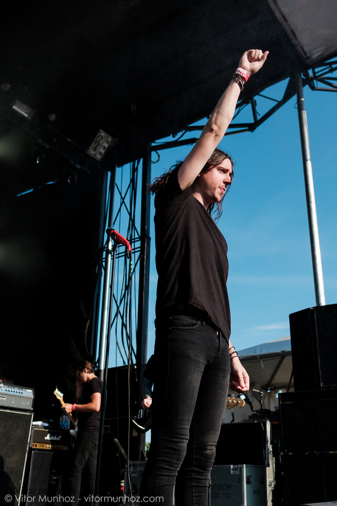 Underoath live at Amnesia Rockfest 2016. Photo © Vitor Munhoz.