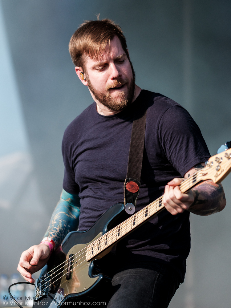Underoath live at Amnesia Rockfest 2016. Photo © Vitor Munhoz.