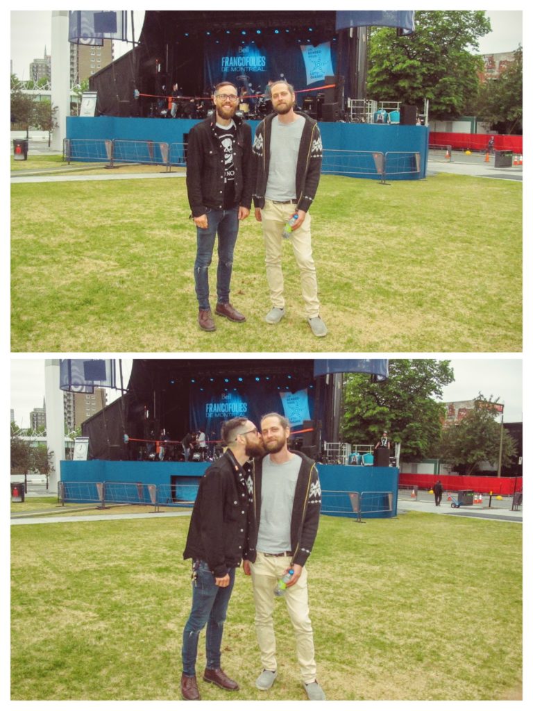 Oktoplut (Mathieu Forcier and Laurence Fréchette) at the Francofolies 2016 