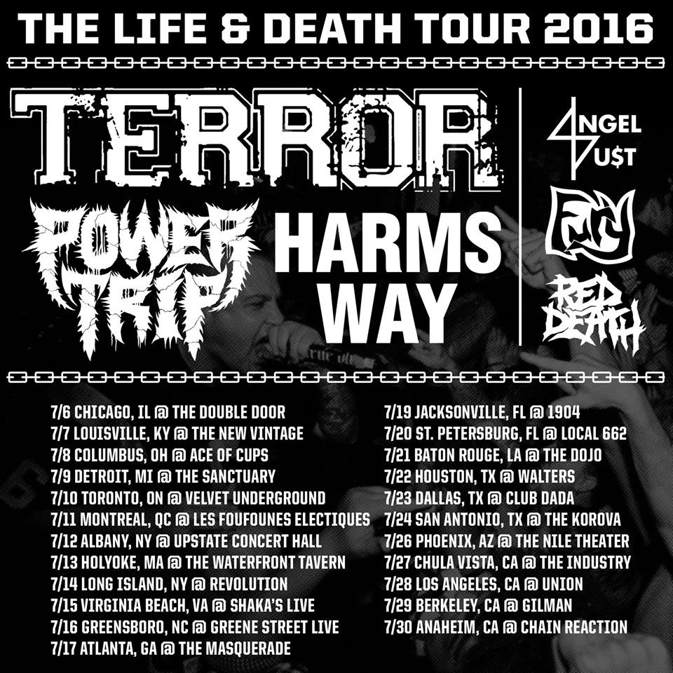 life and death tour