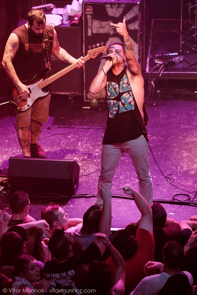 Stray From the Path performing live