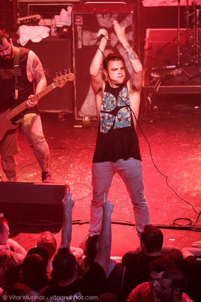 Stray From the Path performing live