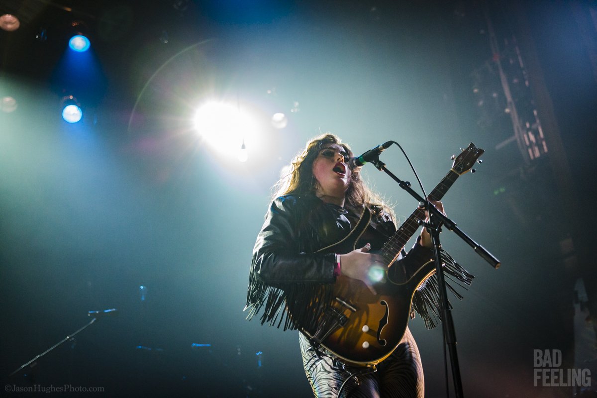 Les Deuxluxes live at Corona Theatre, September 25, 2016 (Photo by Jason Hughes).