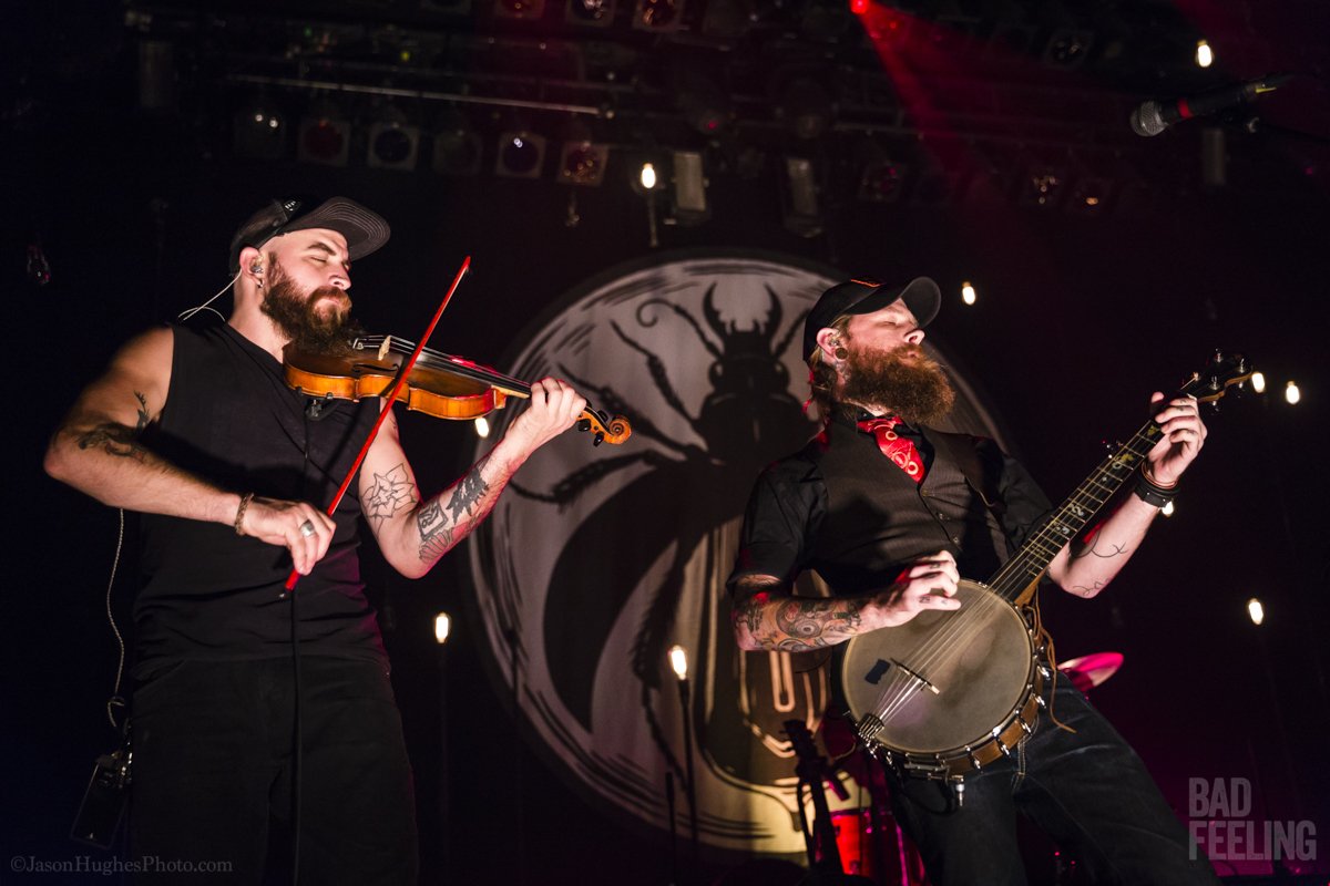 Devil Makes Three live at Corona Theatre, September 25, 2016 (Photo by Jason Hughes).