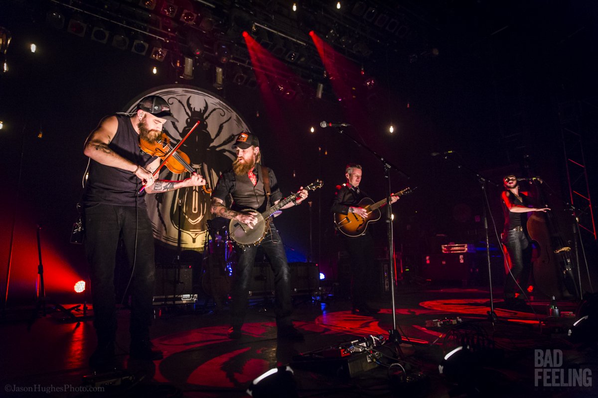 Devil Makes Three live at Corona Theatre, September 25, 2016 (Photo by Jason Hughes).