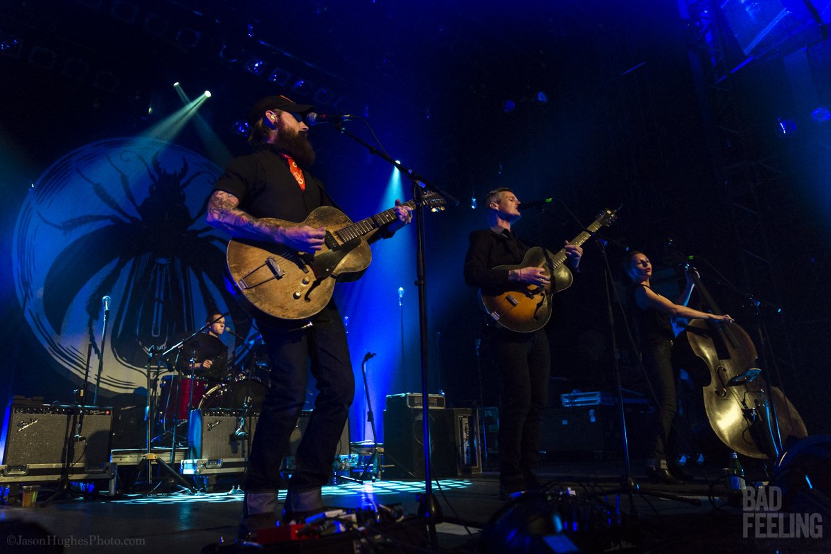 Devil Makes Three live at Corona Theatre, September 25, 2016 (Photo by Jason Hughes).