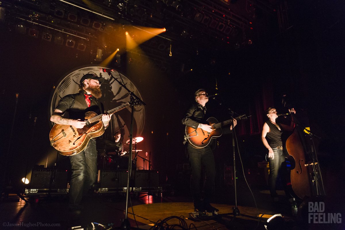Devil Makes Three live at Corona Theatre, September 25, 2016 (Photo by Jason Hughes).
