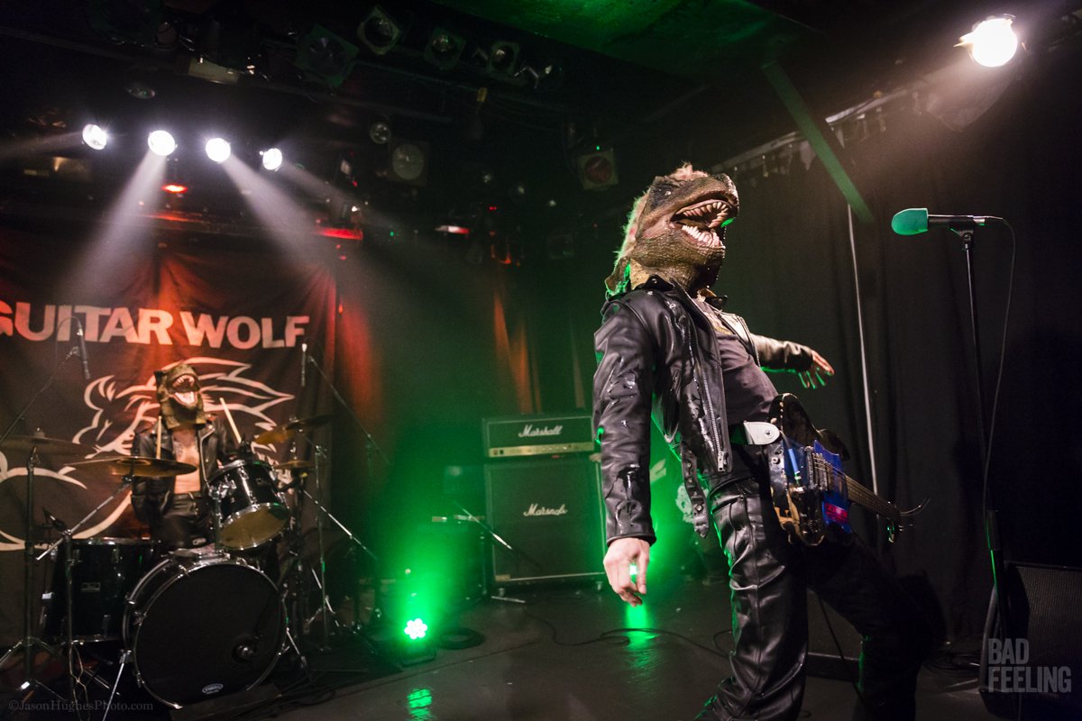 Guitar Wolf Montreal September 7, 2016.