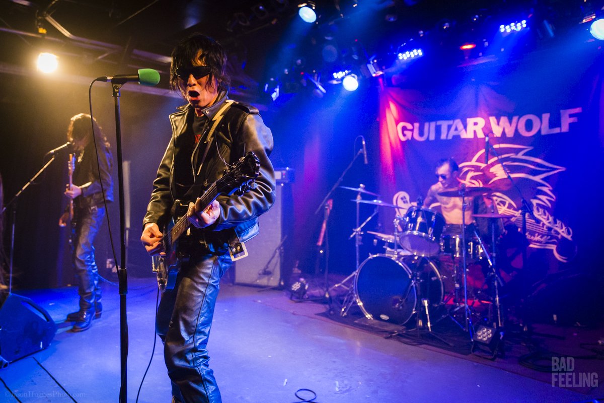 Guitar Wolf Montreal September 7, 2016.