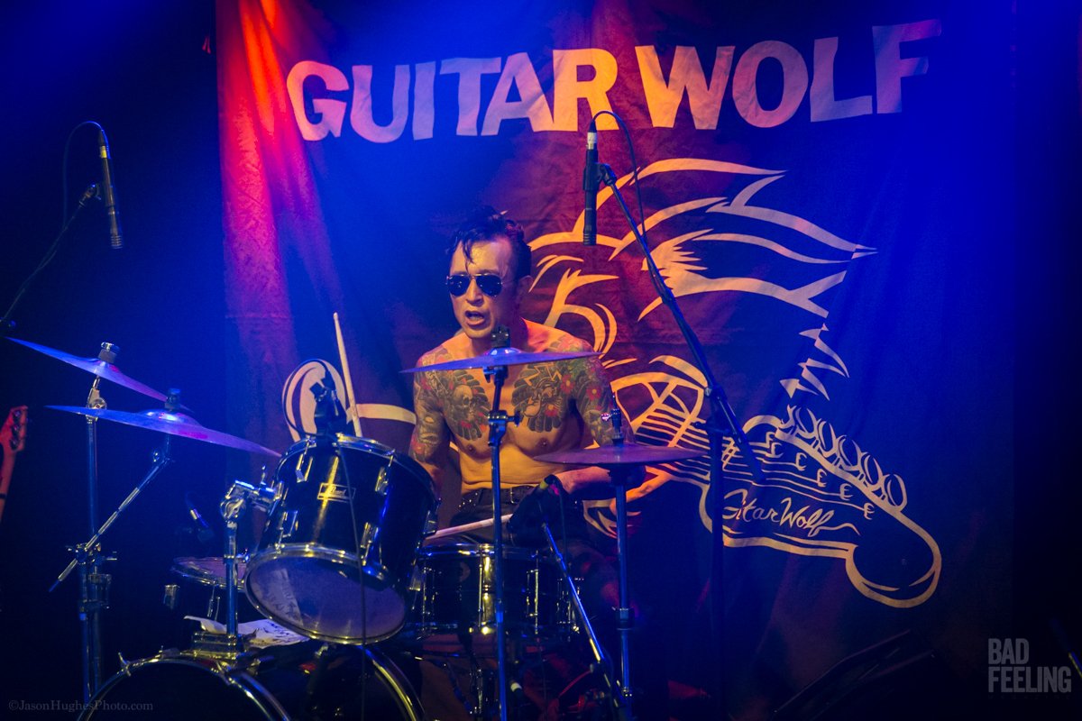 Guitar Wolf Montreal September 7, 2016.