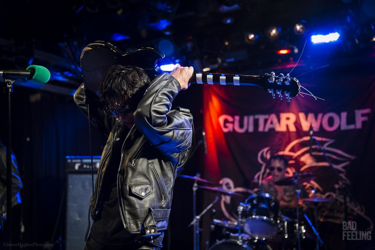 Guitar Wolf Montreal September 7, 2016.