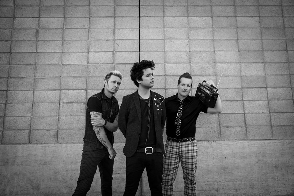 Green Day and Against Me! plating the Bell Centre in March 1