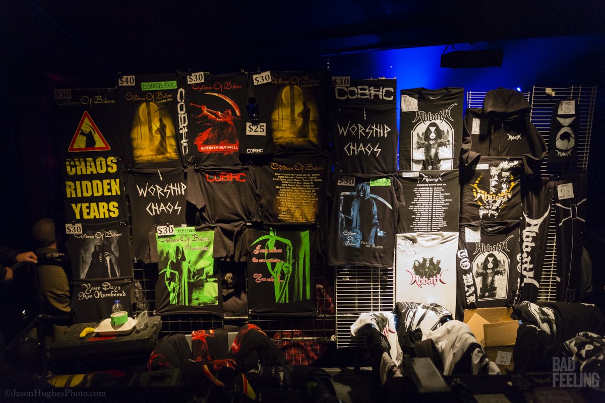 Children of Bodom live in Montreal, November 24, 2016