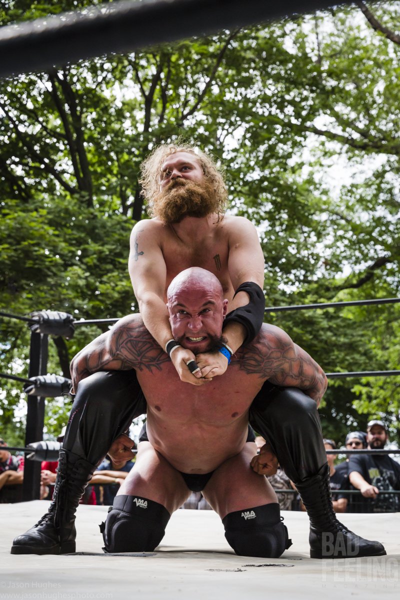 Heavy Mania wrestling at Heavy Montreal 2016. 