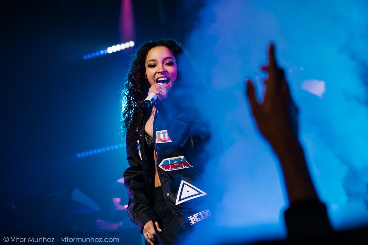 Tinashe at Virgin Mobile Corona Theatre, Montreal, Quebec, Canada on March 06, 2016. Photo: Vitor Munhoz