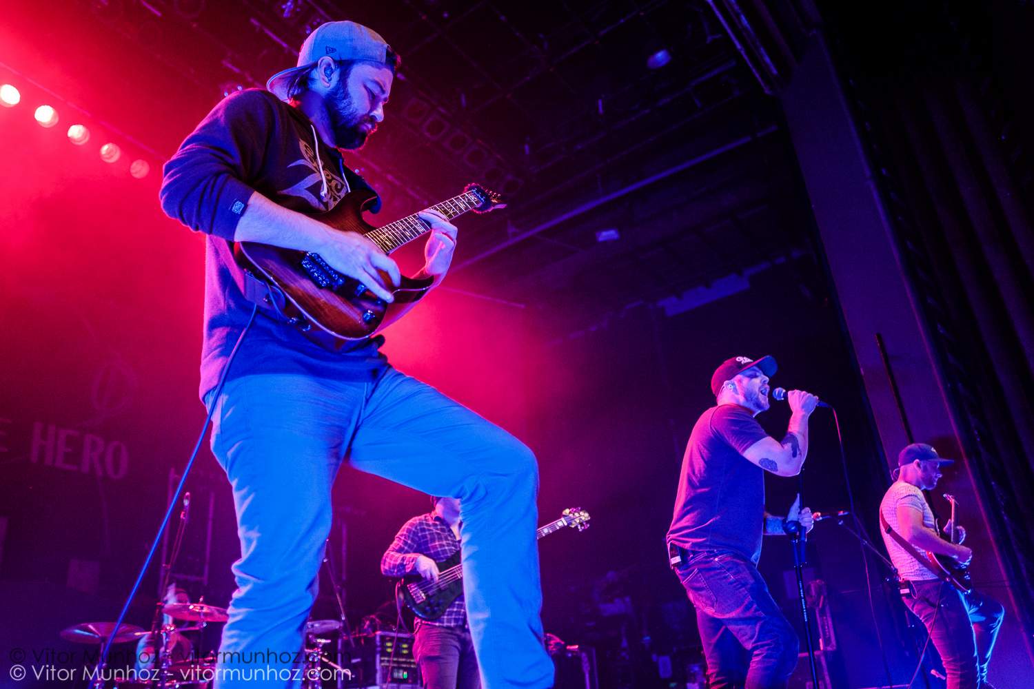 Protest the Hero performing live at