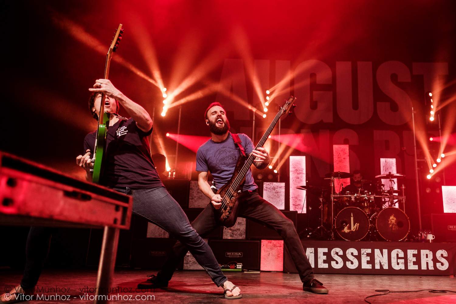 August Burns Red performing Messengers live at Metropolis for their 10 year Anniversary Tour