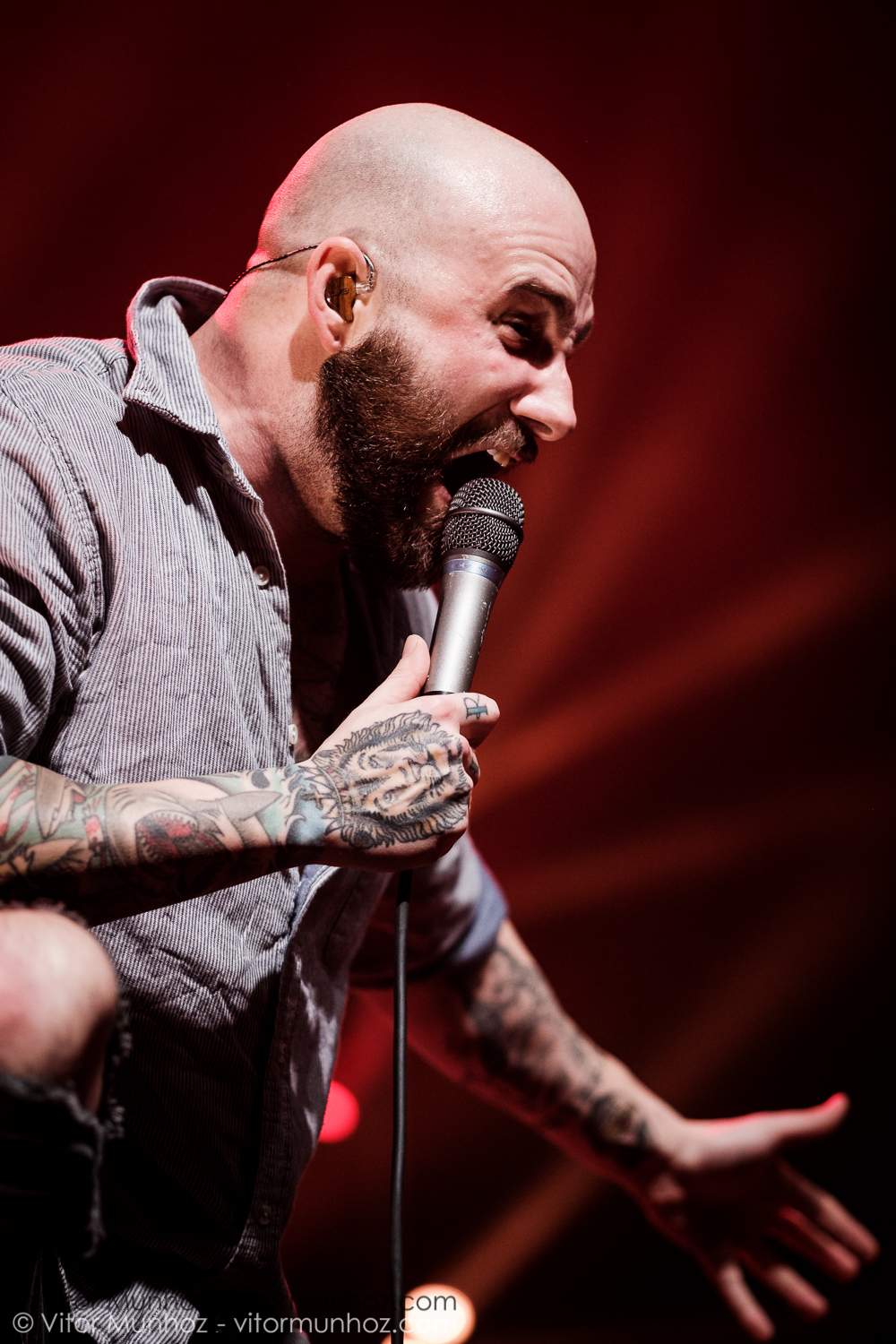 August Burns Red performing Messengers live at Metropolis for their 10 year Anniversary Tour