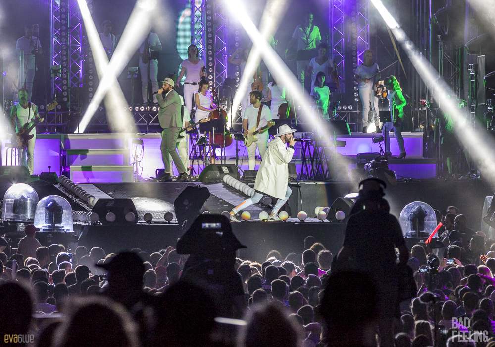 Radio Radio live at Montreal International Jazz Festival. Photo by Eva Blue.