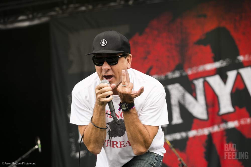 Pennywise live at Montebello Rockfest, June 23, 2017. 