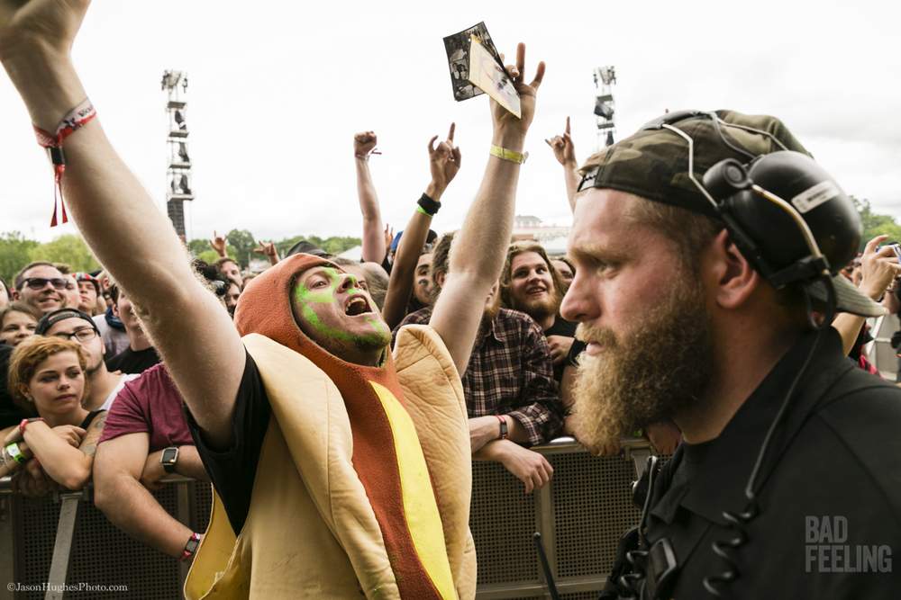 Hot Dog Man live at Montebello Rockfest, June 23, 2017. 