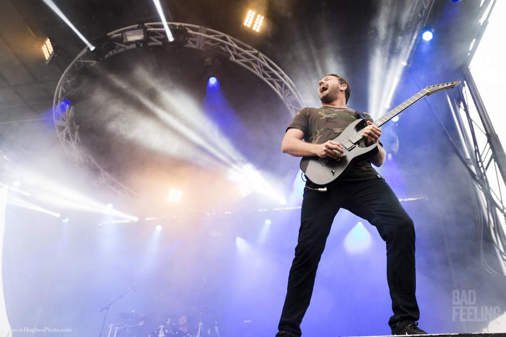 Parkway Drive live at Montebello Rockfest, June 23, 2017. 