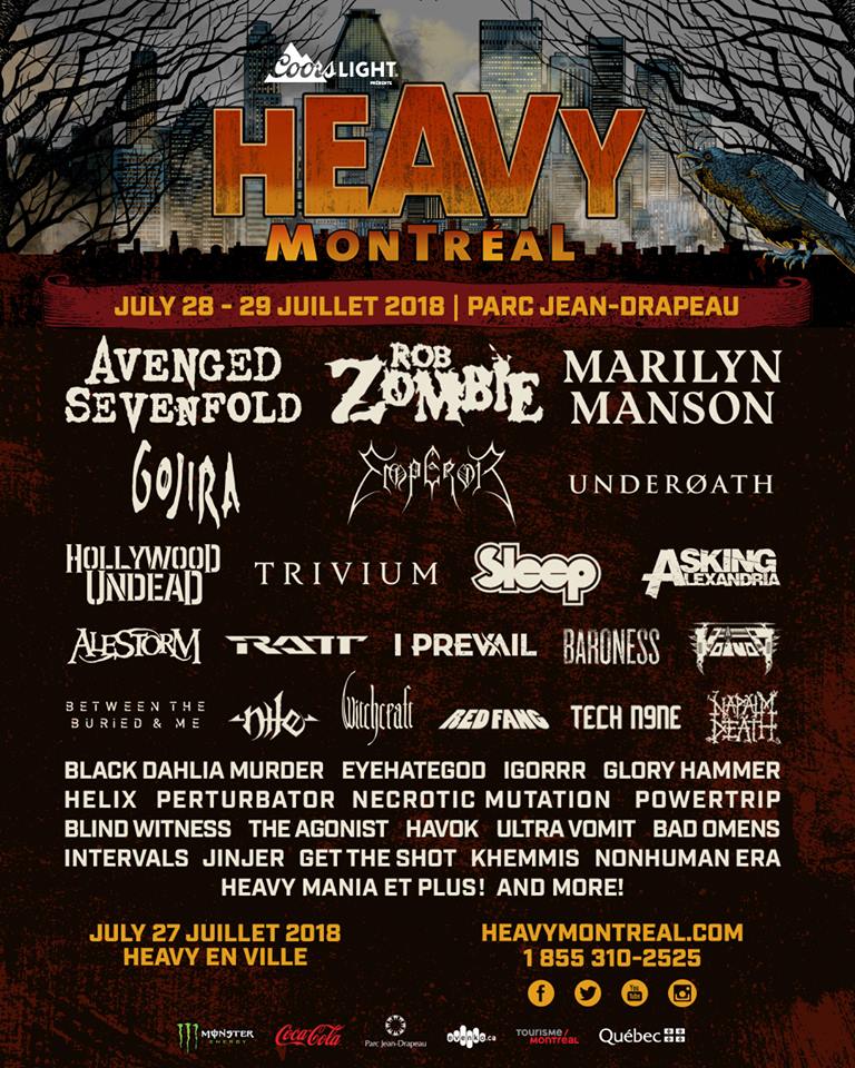 The Heavy Montreal lineup is here (win tickets!) 2