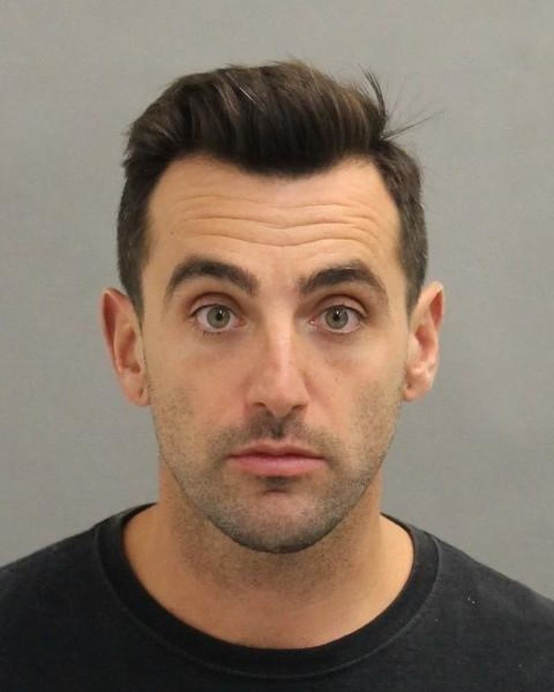 Jacob Hoggard mug shot. 