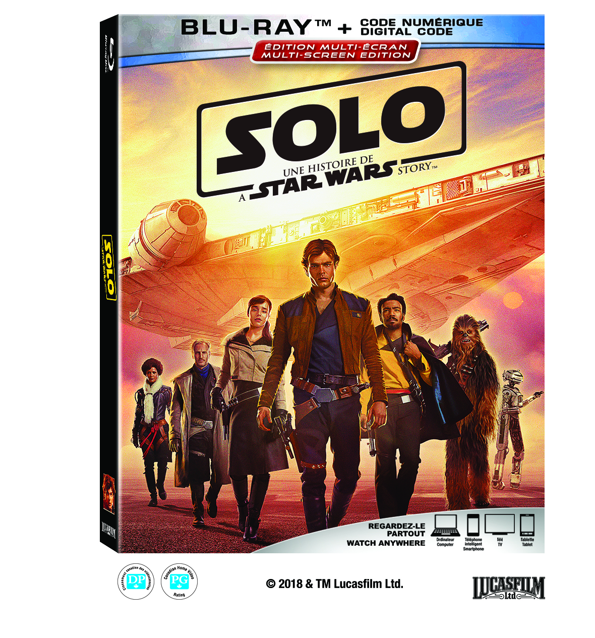 Contest! Win a copy of Solo: A Star Wars Storyon Blu-ray 1