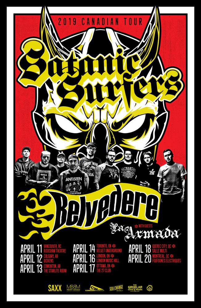 Satanic Surfers and Belvedere announce co-headlining Canadian tour ...