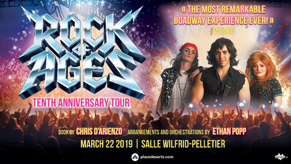Contest! Win tickets to see Rock of Ages in Montreal on March 22
