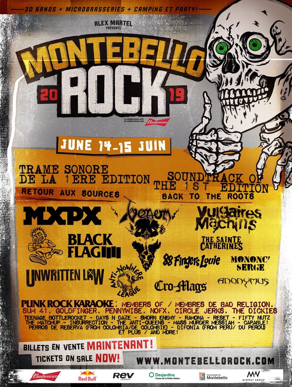 The Montebello Rock lineup is finally here Bad Feeling Magazine