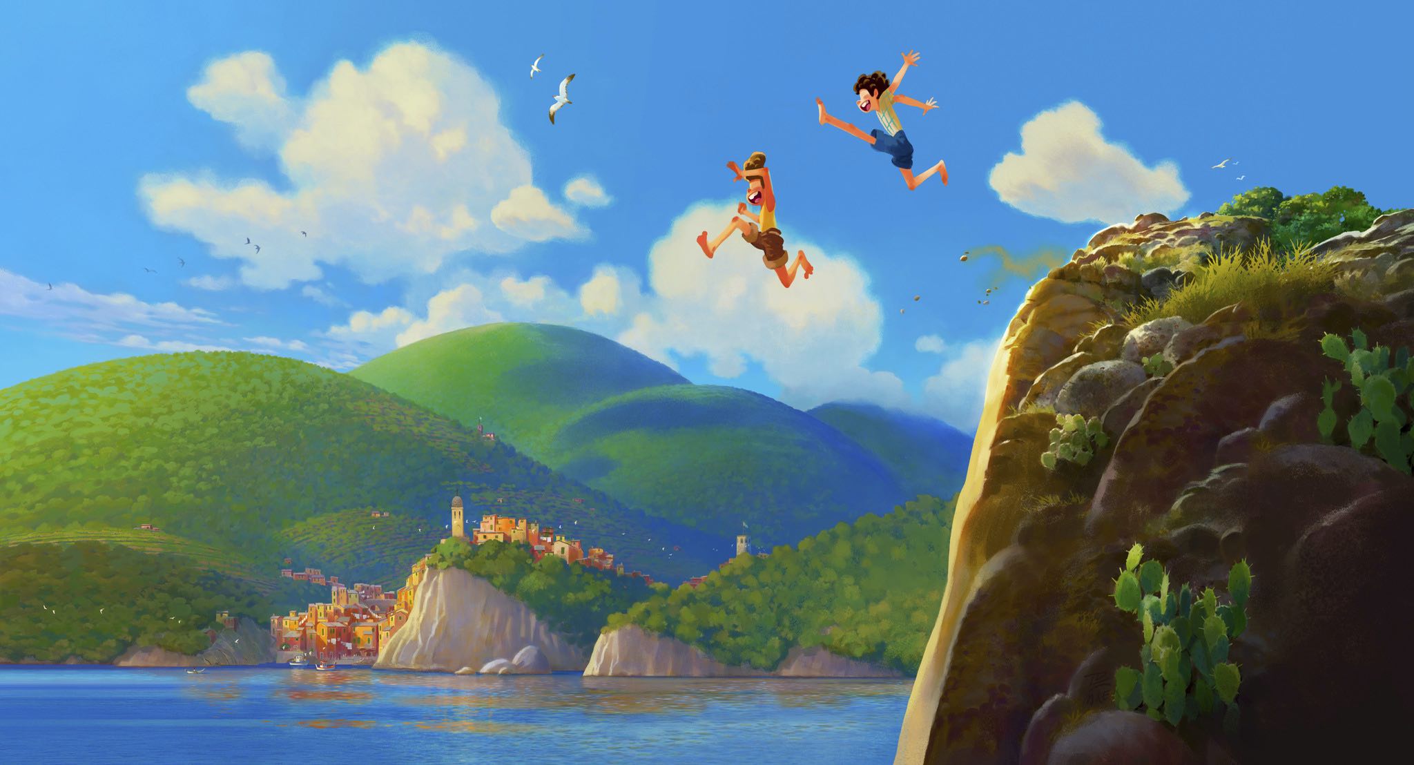 Pixar's Next Feature Film is 'Luca,' a Coming-of-Age Story Set on the Italian Riviera