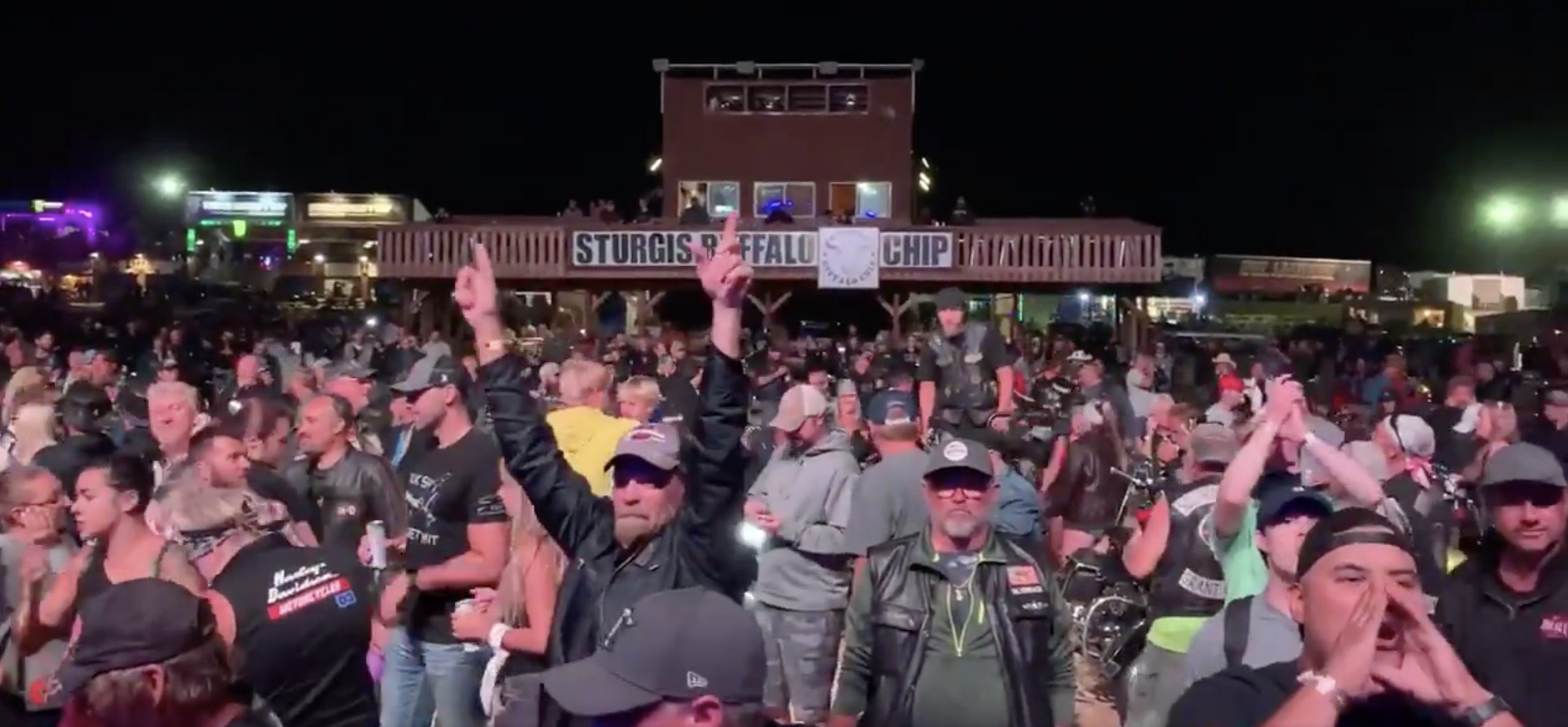 Smashmouth Played a Packed Biker Rally in South Dakota for Some Reason