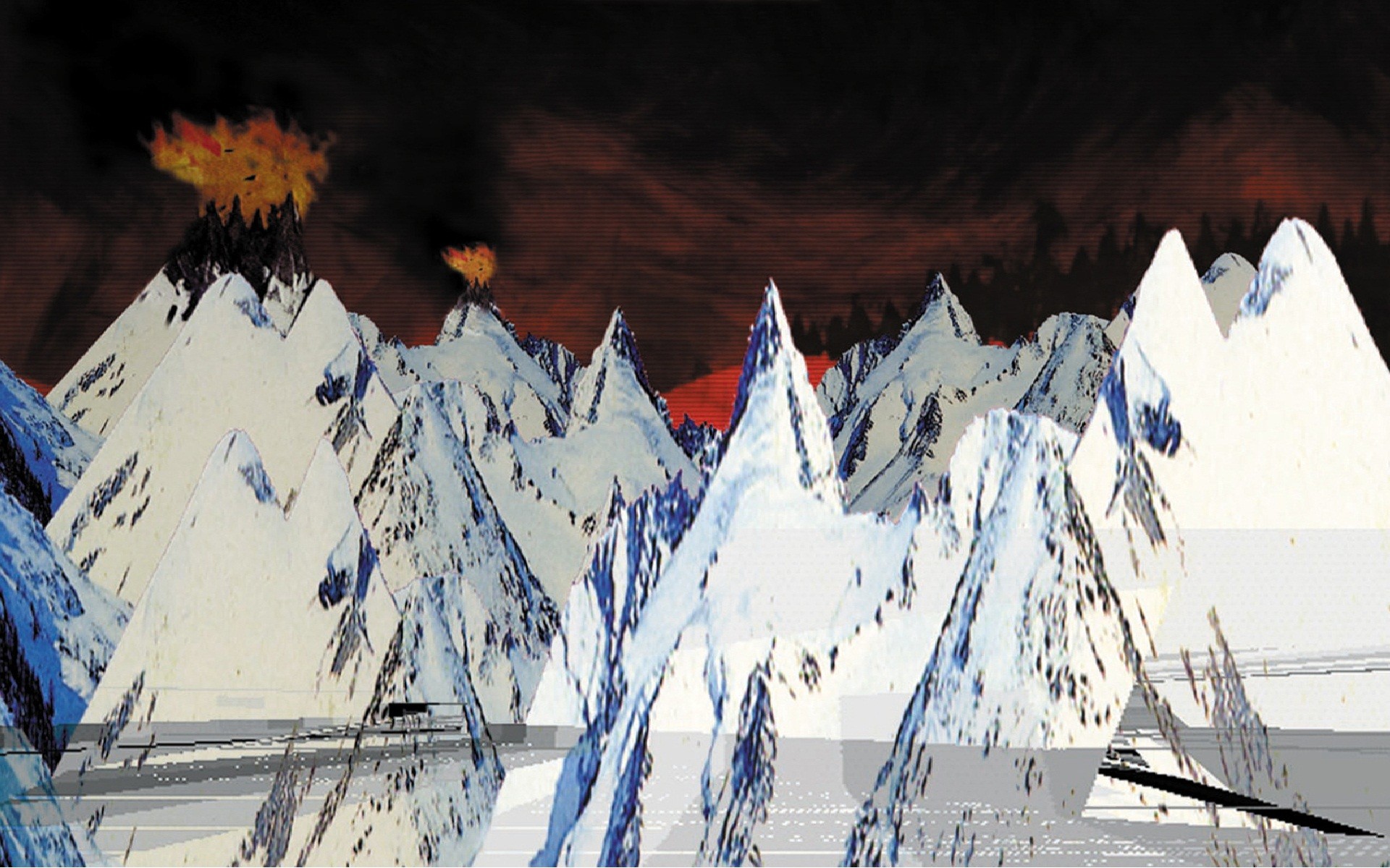 The apocalyptic artwork from Radiohead's Kid-A is going on display