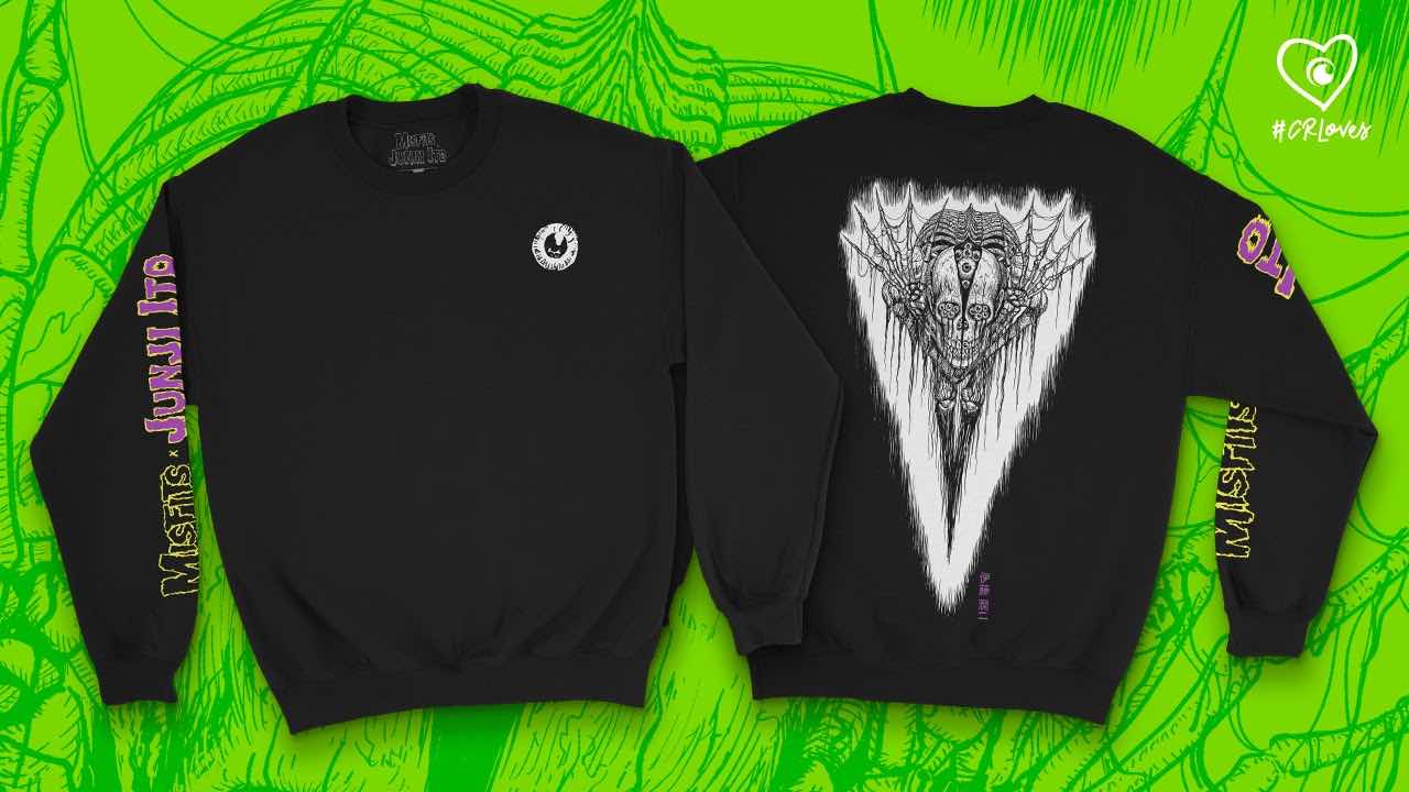 Crunchyroll announces 16-piece Misfits Junji Ito streetwear collection