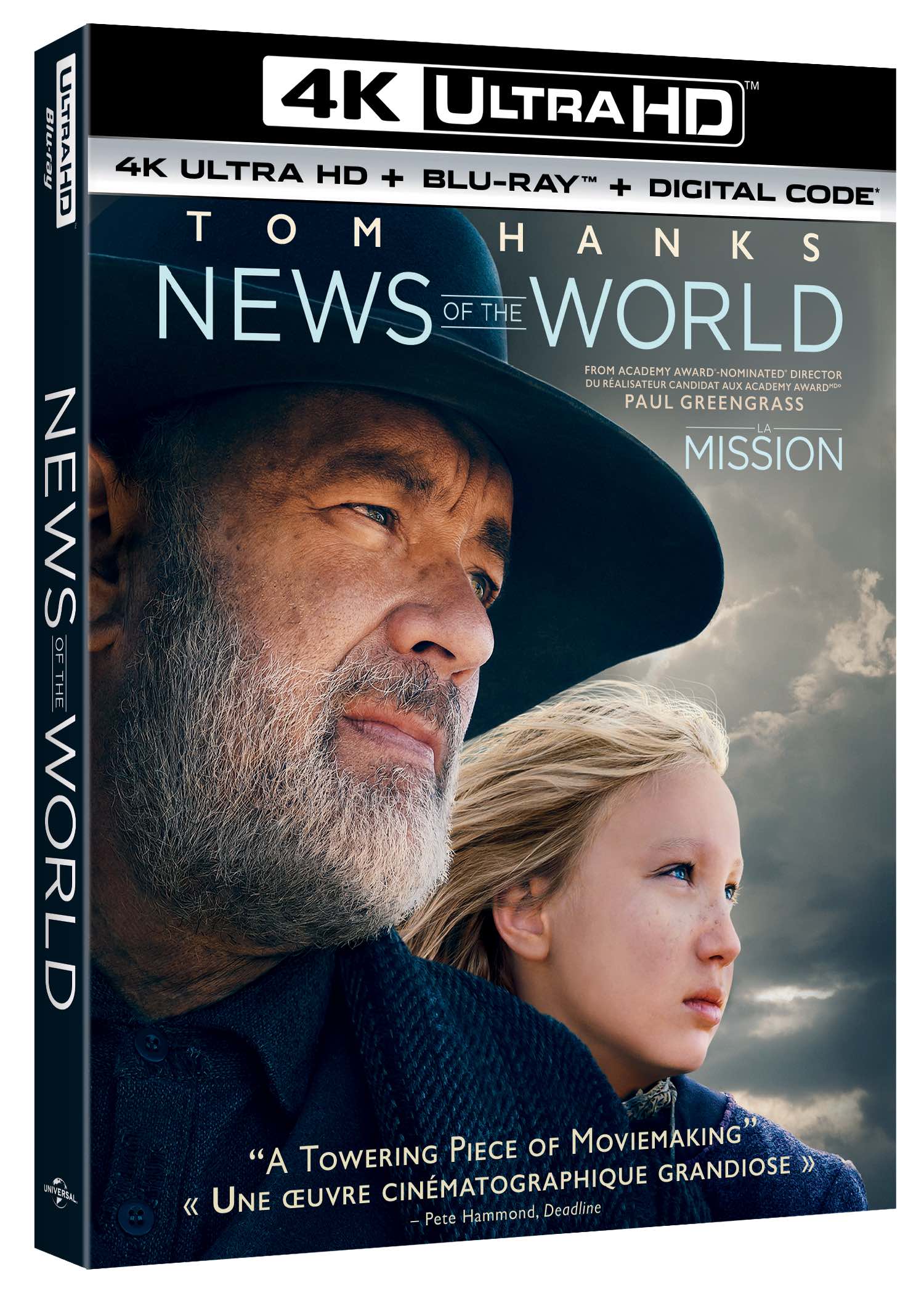 NEWS OF THE WORLD 4K UHD review: Tom Hanks leads a visually-stunning homage to classic Westerns