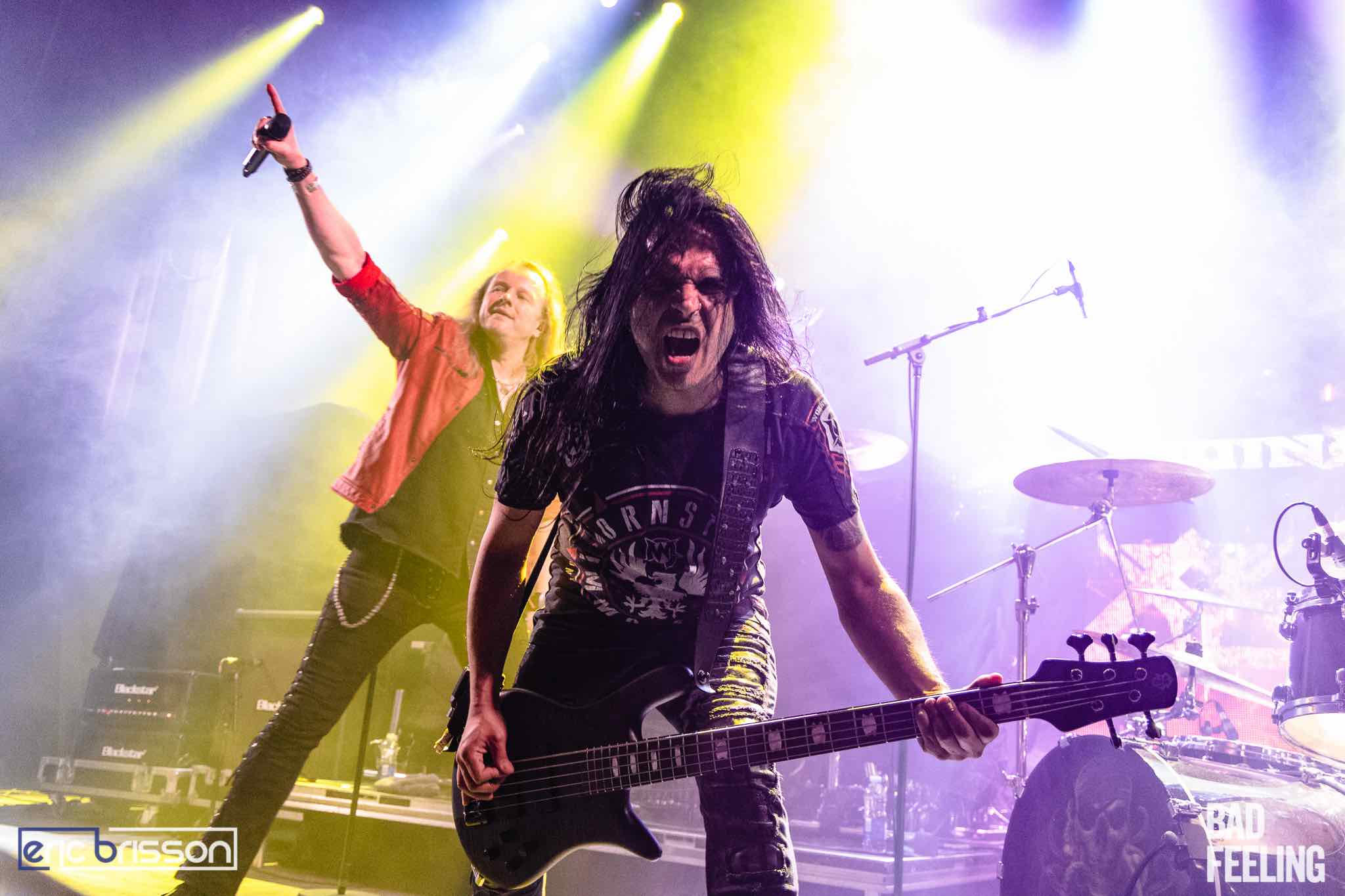Firewind live photo Montreal Corona Theatre with Dragonforce March 31 2022