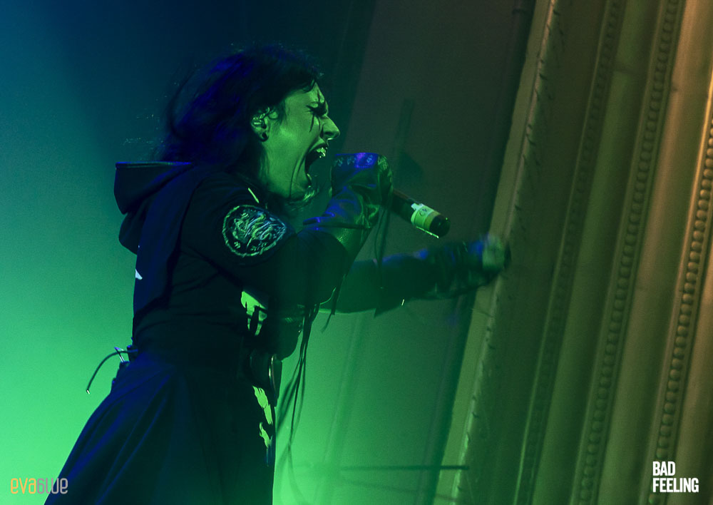 Lacuna Coil live photo, Montreal MTelus, May 4, 2022.
