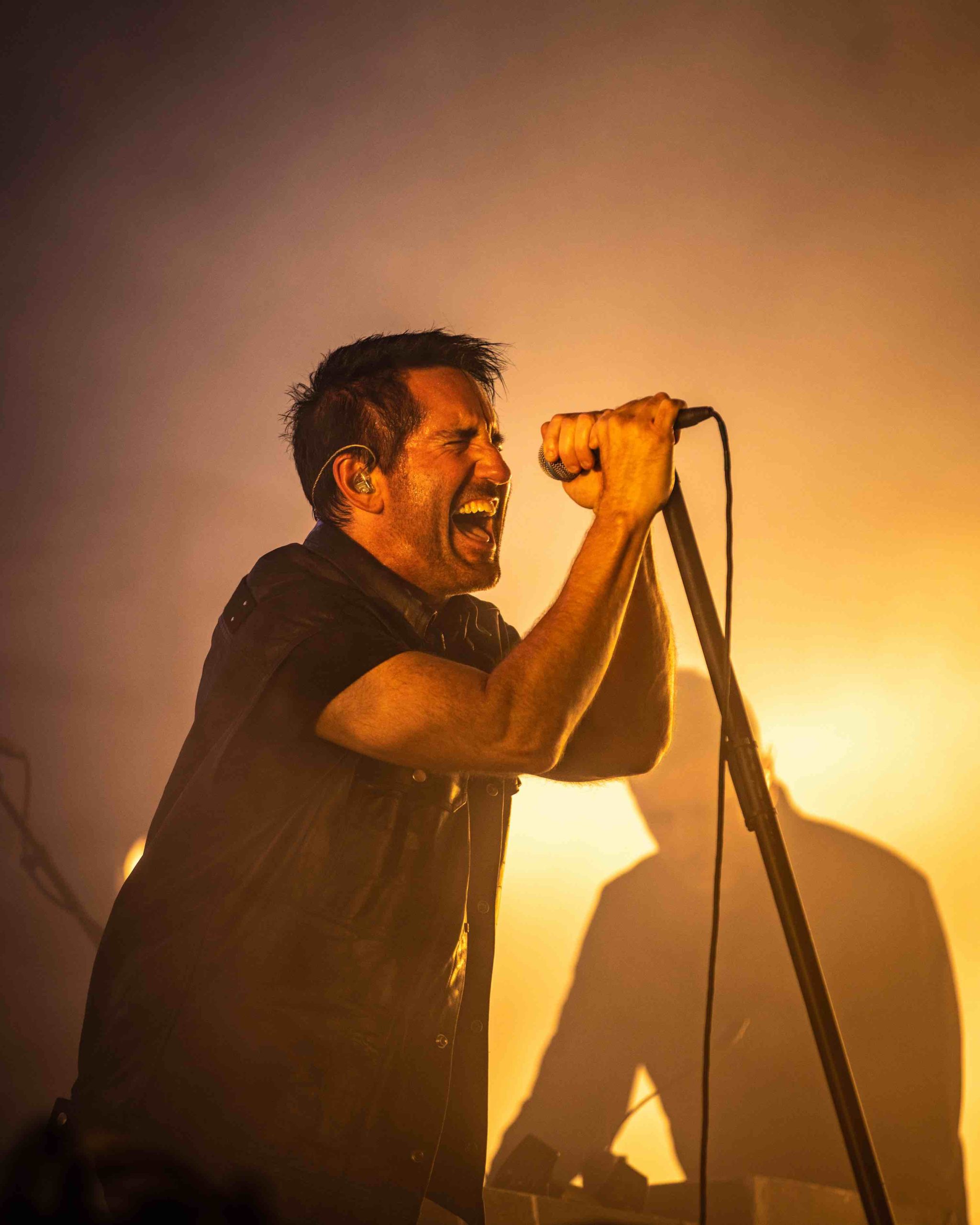 Nine Inch Nails live at Chicago's Riot Fest, September 18, 2022. Photo: Anthony-Linh-Nguyen.
