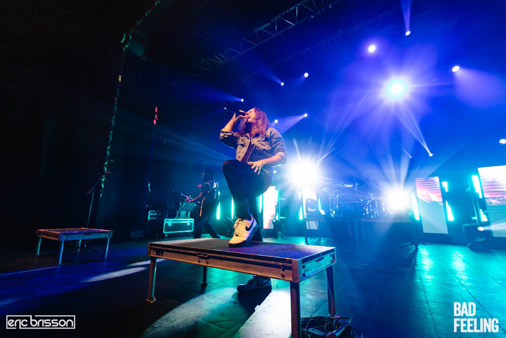 Fit for a King live at Montreal's Olympia Theatre on MArch 4, 2023. Photo by Eric Brisson.