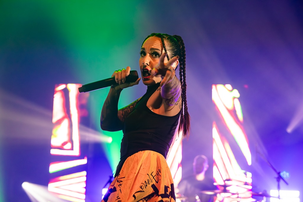 Jinjer played Montreal's MTelus with Hanabie and Born of Osiris. Check out photos here. 